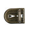 Picture of Iron Based Alloy Purse Handbag Lock Clasps Closure Antique Bronze 35mm(1 3/8") x 25mm(1"), 3 Sets(4 PCs/Set)