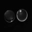 Imagen de Vidrio Dome Seals Cabochon Óvalo Flatback Transparente Transparente 40mm x 30mm, 10 Unidades