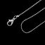 Immagine di 2 Pz Ottone Catena a Pallini Collana Tondo Tono Argento 62.5cm Lunghezza, Dimensione Catena: 1.5mm