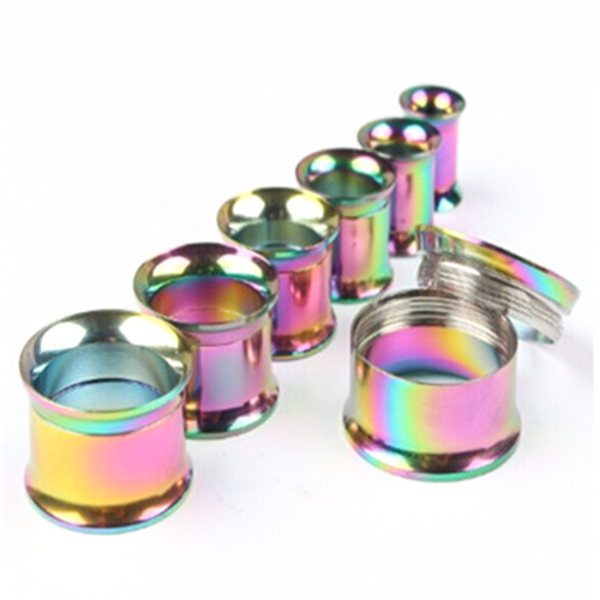 Immagine di Acciaio Inossidabile Espansore per barella auricolare Multicolore Bobina 18mm x 11mm, 1 Pz