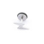 Bild von Edelstahl Ohrring Ohrstecker Silberfarbe Blitz 11mm x 6mm, Drahtstärke: (17 gauge), 1 Stück