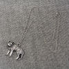Bild von Halskette Antiksilber Wolf 52cm lang 1 Strang