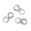 Picture of Stainless Steel Connectors Infinity Symbol Antique Pewter 20mm( 6/8") x 10mm( 3/8"), 2 PCs