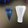 Picture of Silicone Resin Mold For Jewelry Making Cone White 39mm(1 4/8") x 25mm(1"), 1 Piece