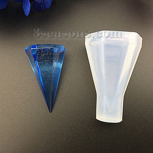 Imagen de Silicona Molde Cono Blanco 39mm x 25mm, 1 Unidad