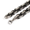 Picture of Stainless Steel Bracelets Gold Plated & Silver Tone Silver Tone 23cm(9") long, 1 Piece