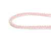 Picture of Glass Beads Round Orange Pink Imitation Pearl About 5mm - 4mm Dia, Hole: Approx 0.7mm, 84.5cm long, 3 Strands (Approx 229 PCs/Strand)