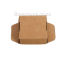 Image de Papier Emballage Cadeau Carré Brun 16cm x 13.3cm , Taille pliée: 5cmx5cmx2cm, 20 Pcs