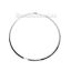 Immagine di 304 Acciaio Inossidabile Collana Girocollo Tono Argento lunghezza: 45.5cm, 1 Pz