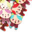 Picture of Natural Wood Sewing Buttons Scrapbooking 2 Holes Cat Animal At Random Mixed 30mm(1 1/8") x 23mm( 7/8"), 50 PCs