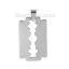 Imagen de Acero Inoxidable Colgantes Cuchilla Tono de Plata Hueco 44mm x 23mm, 5 Unidades