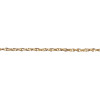 Picture of 304 Stainless Steel Braided Rope Chain Necklace Gold Plated 50.5cm(19 7/8") long, Chain Size: 1.5mm, 1 Piece