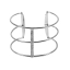 Imagen de 304 Acero Inoxidable Abierta Cuff Brazaletes Pulseras Tono de Plata Transparente Rhinestone 16cm longitud, 1 Unidad