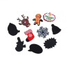 Picture of Resin Christmas Embellishments At Random Mixed 3cm x2.5cm(1 1/8" x1") - 1.8cm x1.6cm( 6/8" x 5/8"), 10 PCs