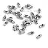 Picture of 304 Stainless Steel Ball Chain Connectors Silver Tone (Fit 2mm Ball Chain) 7mm( 2/8") x 3mm( 1/8"), 200 PCs