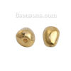 Picture of Zinc Based Alloy Spacer Beads Irregular Gold Plated 11mm x 10mm, Hole: Approx 1.6mm, 30 PCs