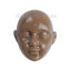 Immagine di Resina Cabochon per Abbellimento Faccia Marrone maschera 23mm x 20mm, 20 Pz