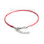 Imagen de Pulseras Cuerda de la Cera de Rojo 20 Unidades