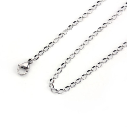 MoAndy Anklet for Women Round Feather Pendant Hollow Silver Chain Length 20+10CM