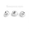 Picture of Zinc Based Alloy Spacer Beads Irregular Antique Silver Color 9mm x 9mm, Hole: Approx 1.5mm, 50 PCs