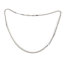 Image de Colliers en 304 Acier Inoxydable Chaîne Foxtail Argent Mat 60cm Long, Taille de chaîne: 5x3mm, 1 Pièce