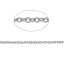 Immagine di 304 Acciaio Inossidabile Collana Ovale Tono Argento Cavo Catena Con Aragosta Fermagli Fibbia lunghezza: 59.5cm ,Dimensione della Catena: 3x2.5mm(1/8"x1/8") 2 Pz