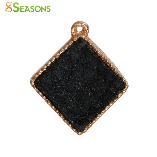 Picture of Zinc Based Alloy Boho Chic Bohemia Charms Antique Silver Color Green Blue Arrowhead With Resin Cabochons Imitation Turquoise 19mm x 14mm, 10 PCs