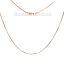 Picture of 1 Piece Eco-friendly Simple Gold Plated 304 Stainless Steel Snake Chain Necklace Unisex 46cm(18.1") long, Chain Size: 1.1mm