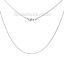 Picture of 304 Stainless Steel Necklace Silver Tone 46cm(18 1/8") long, Chain Size: 1.7mm, 1 Piece