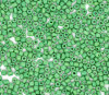 Picture of 10/0 Green Glass Seed Beads Jewelry Making, sold per pack of 100 gram