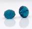 Picture of Crystal Glass Loose Beads Round Peacock Blue Faceted Transparent About 8mm Dia, Hole: Approx 1mm, 70 PCs