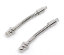 Picture of 10 PCs Brass European Style Snake Chain Earring Components Silver Tone