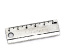 Picture of Antique Silver Color Ruler Charms Pendants 24x7.5mm, sold per packet of 50