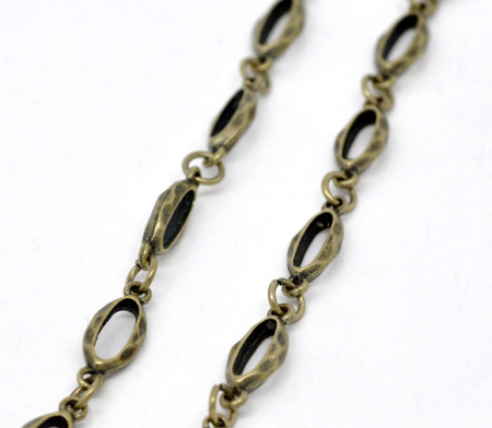 Цепь для Ожерелья 20x7mm, 6mm Античная Бронза, проданные 1M