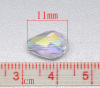 Bild von AB Farbe Swarovski Imitation Facettiert Kristall Quarz Glasperlen Beads 5500 11mmx8mm, 50er Packung