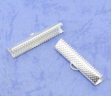 Cinta Crimp Final Maletín, Argentado y Mancomunidad 3cmx7.5mm, 50 Unidades