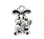 Bild von Zinklegierung Charm Rettich Hase Tier Antiksilber 15mmx10mm 100 Stück