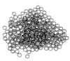 Picture of 0.6mm Iron Based Alloy Double Split Jump Rings Findings Round Gunmetal 4mm Dia, 400 PCs