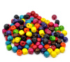 Picture of Wood Spacer Beads Cube At Random Mixed About 8mm x 8mm, Hole: Approx 2mm, 300 PCs