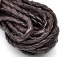 Immagine di Similpelle Gioielli Corda Colore del Caffè 5.0mm Dia, 5 Mt