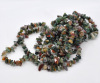 Picture of (Grade C) Agate (Dyed) Loose Chip Chip Beads Irregular Mixed About 5mm x2mm( 2/8" x 1/8") - 10mm x5mm( 3/8" x 2/8"), Hole: Approx 1mm, 90cm(35 3/8") long, 2 Strands