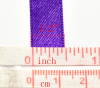 Image de Ruban en Polyester Satin Violet 12.6mm, 1 Rouleau(Env. 25 Yards/Rouleau)