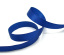 Picture of Polyester Easter Satin Ribbon Dark Blue About 12.6mm( 4/8"), 1 Roll(Approx 25 Yards/Roll)