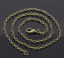 Image de Coller de Chaîne Maille Forçat Bronze Antique 45.6cm long, Taille de chaînon: 4x3mm, 12 PCs