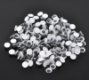Picture of Plastic Toy Doll Making Craft Eyes Black & White 6mm(2/8") Dia, 2000 PCs