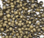 Imagen de Chafas Latón de Ronda ,Tono Bronce 2mm 3.5mm x 1.8mm, 500 Unidades