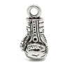 Picture of 20 PCs Zinc Based Alloy Sport Pendants Antique Silver Color Boxing Glove Cross 3D 22mm x 11mm