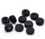 Bild von Schwarz Rondelle Ring Natürliches Holz Spacer Perlen Beads 8mm.Verkauft eine Packung mit 1000