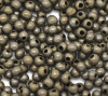 Picture of Iron Based Alloy Seed Beads Ball Antique Bronze About 2mm Dia, Hole: Approx 0.6mm, 350 PCs