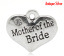 Imagen de Colgantes Aleación del Metal Del Zinc de Corazón,Mensaje Plata Antigua Rhinestone Blanco Madere de la novia Carved 16.0mm x 14.0mm, 20 Unidades